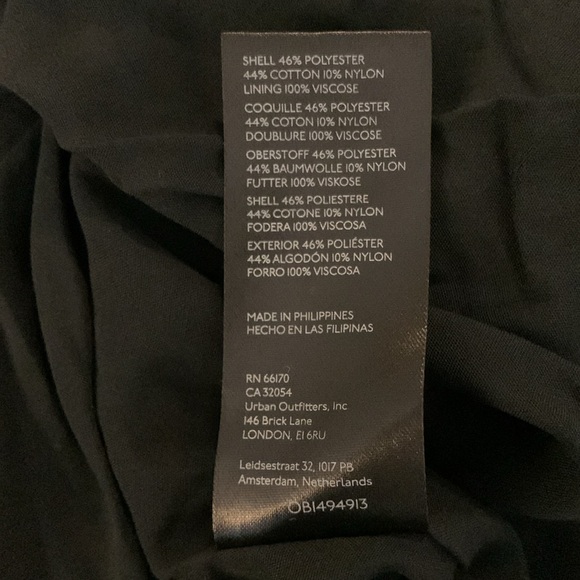 Anthropologie Maeve Side Cut Out Midi Dress in Black Size Medium - Picture 9 of 10